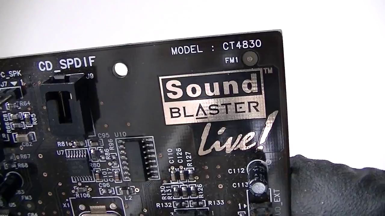 creative sound blaster live 5.1 windows 10 driver